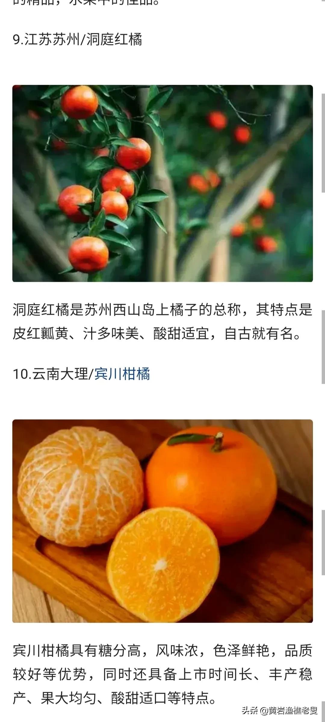 中国十大蜜桔排名（中国十大蜜桔排名图片）