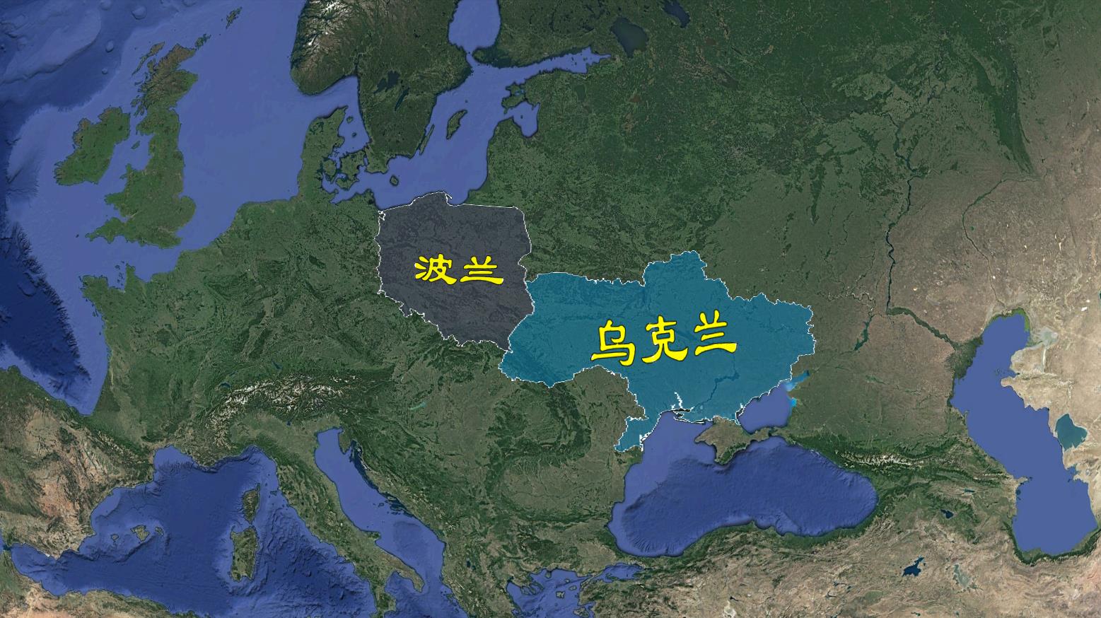 乌克兰国土面积是多少（乌克兰国土面积是多少平方公里相当于中国的几个省大）