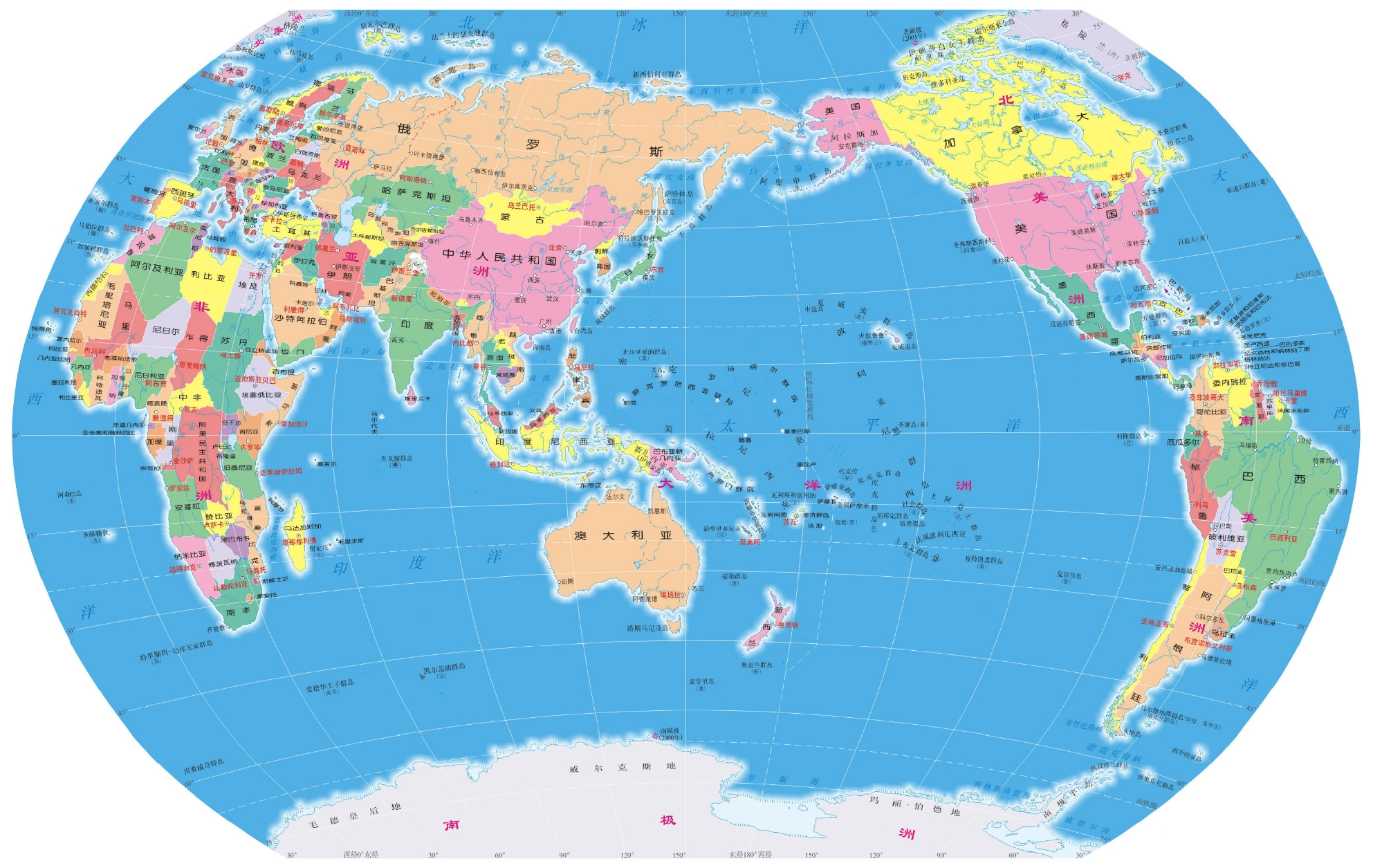 全世界国土面积排名前十（中国最新领土面积1045万）